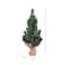 15" Unlit Blue Spruce Sapling Artificial Christmas Tree Set